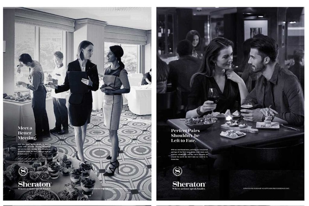 Sheraton Print Ads