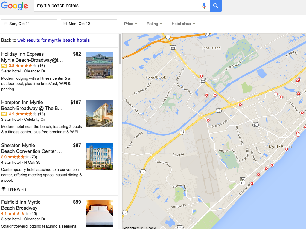 Google Hotel Price Ads Updates