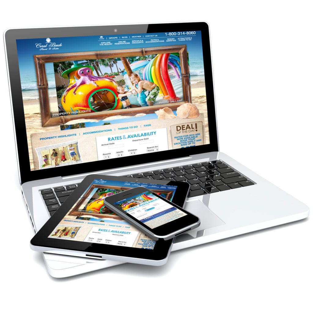 Mobile Tablet and Desktop Screens