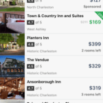 Expdia App Hotel List