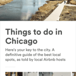 Airbnb Local Guide Chicago