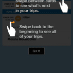 TripIt Card Swipe