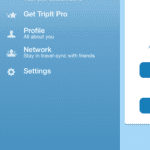 TripIt Home Screen