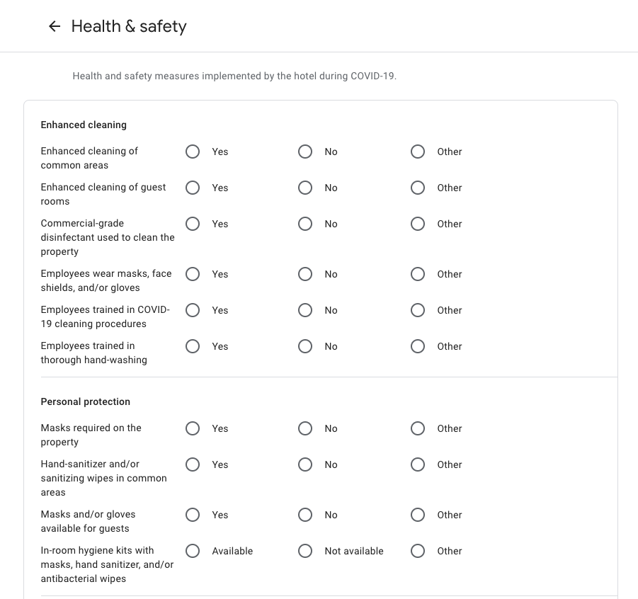 covid 19 health and safety feature for gmb