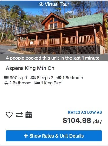 online hotel reservation system urgency tactics