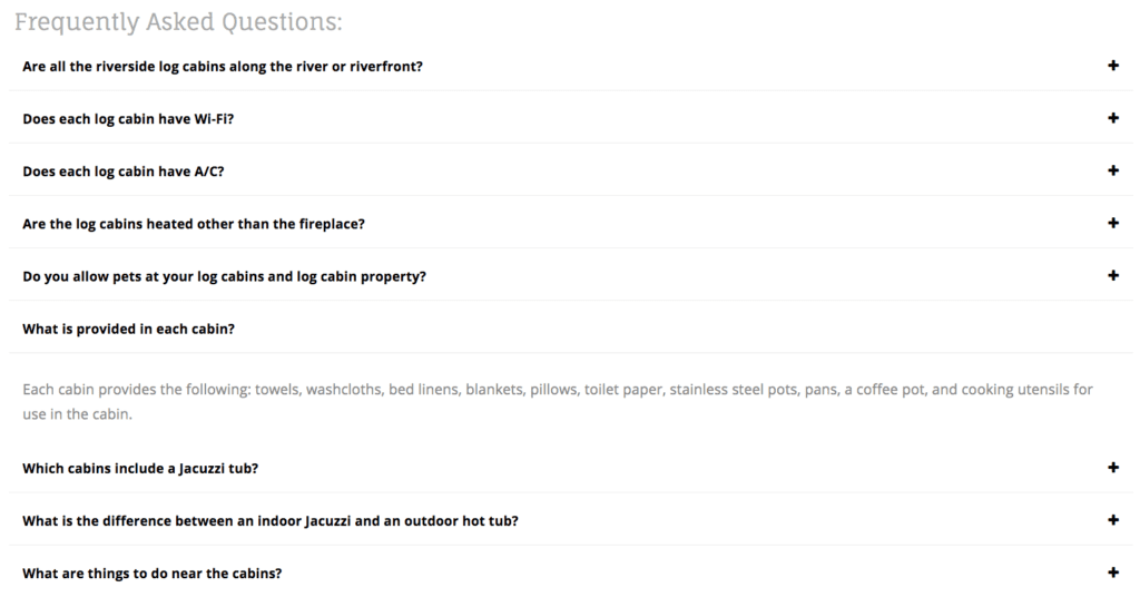 harman's log cabins faq