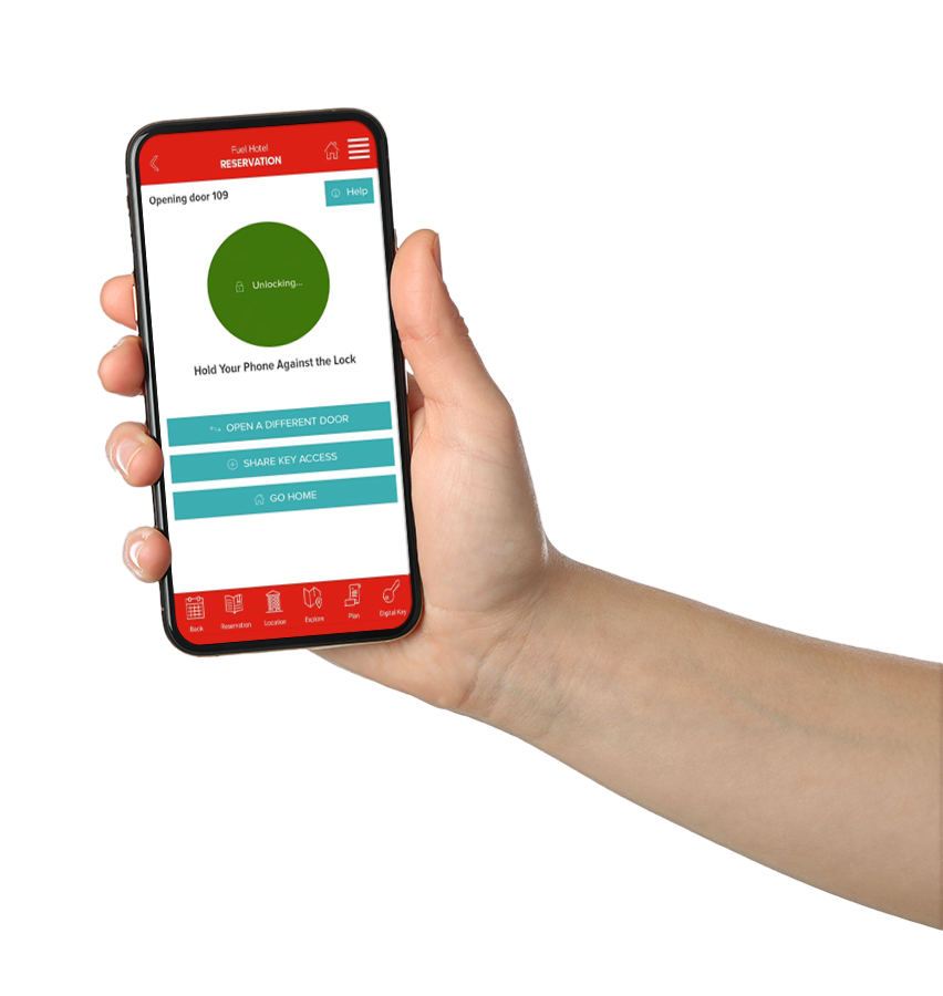 Hotel Keyless Entry System by Fuel 1 Hotel Digital Key